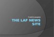 The LAF news site