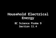 Household Electrical Energy
