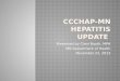 CCCHAP-MN  HepatitIs  Update