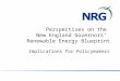 New England Governors’ Renewable Energy Blueprint, September 15, 2009 (“Blueprint”)