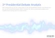 3 rd  Presidential  Debate Analysis
