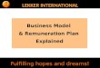 Business Model  & Remuneration Plan  Explained