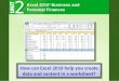 Excel  2010 ®  Business and Personal Finances