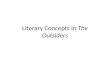Literary Concepts in  The Outsiders