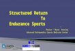 Structured Return To  Endurance Sports
