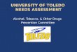 University of Toledo  Needs Assessment