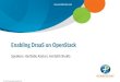 Enabling DraaS on OpenStack