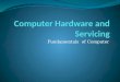 Computer Hardware and Servicing