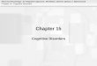 Chapter 15 Cognitive Disorders