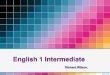 English  1  Intermediate