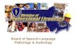 Board of Speech-Language Pathology & Audiology