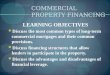 COMMERCIAL PROPERTY FINANCING