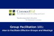 Group Facilitation 101: How to Facilitate Effective Groups and Meetings