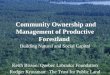 Community Ownership and Management of Productive Forestland