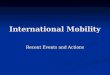 International Mobility