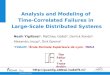 Analysis and Modeling of  Time-Correlated Failures in  Large-Scale Distributed Systems