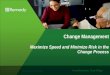 Change Management Maximize Speed and Minimize Risk in the Change Process