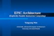 EPIC Architecture (Explicitly Parallel Instruction Computing)