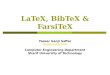 LaTeX, BibTeX & FarsiTeX