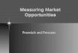 Measuring Market Opportunities
