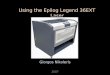 Using the  Epilog  Legend 36EXT Laser