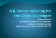 SQL Server Indexing for the  Client Developer