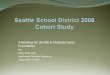 Seattle School District 2006 Cohort Study