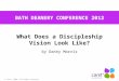 What Does a Discipleship Vision Look Like?
