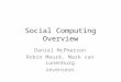 Social Computing Overview