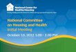 National  Healthy Housing  Standard