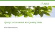 QA/QC of Scottish Air Quality Data