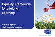 Equality Framework for Lifelong Learning Min Rodriguez Lifelong Learning UK