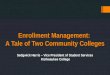 Enrollment Management:  A Tale of Two Community Colleges