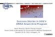 Success Stories in DOE’s ARRA Smart Grid Program