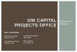 UW Capital Projects Office