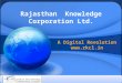 Rajasthan  Knowledge Corporation Ltd