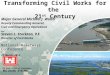 Transforming Civil Works for the  21 st  Century
