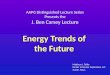 AAPG Distinguished Lecture Series Presents the J. Ben  Carsey  Lecture