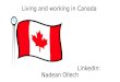Living and working in Canada                                      LinkedIn: Nadean Ollech