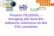 Project TELESOL – bringing the best EU telework solutions to the CIS countries