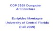 COP 3269 Computer Architectura