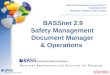 BASSnet 2.9 Safety Management Document Manager & Operations