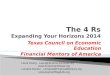 The 4  Rs Expanding Your  Horizons 2014