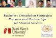 Bachelors Completion Strategies: Practices and Partnerships  for Student Success