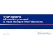 RRSP planning –  Information you need  to make the right RRSP decisions