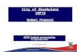 City of Ekurhuleni IRPTN Budget Proposal