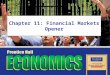Chapter 11: Financial Markets Opener