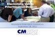 Blackstone Valley  Prioritization Project
