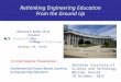 Rethinking Engineering Education From the Ground Up