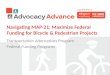 Navigating MAP-21: Maximize Federal Funding for Bicycle & Pedestrian Projects